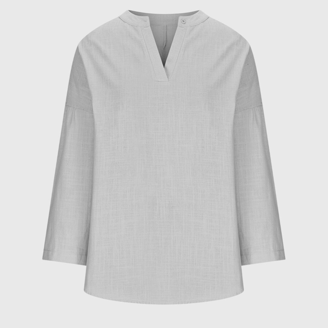 Lenara Stijlvolle Top met Ronde hals