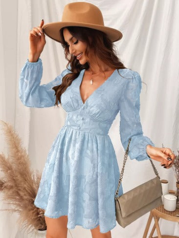 Lotte Elegante Jurk met V-hals