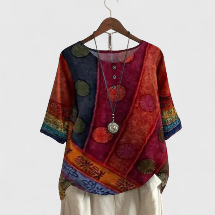 Daenerys Elegante Top met Knoopdetails