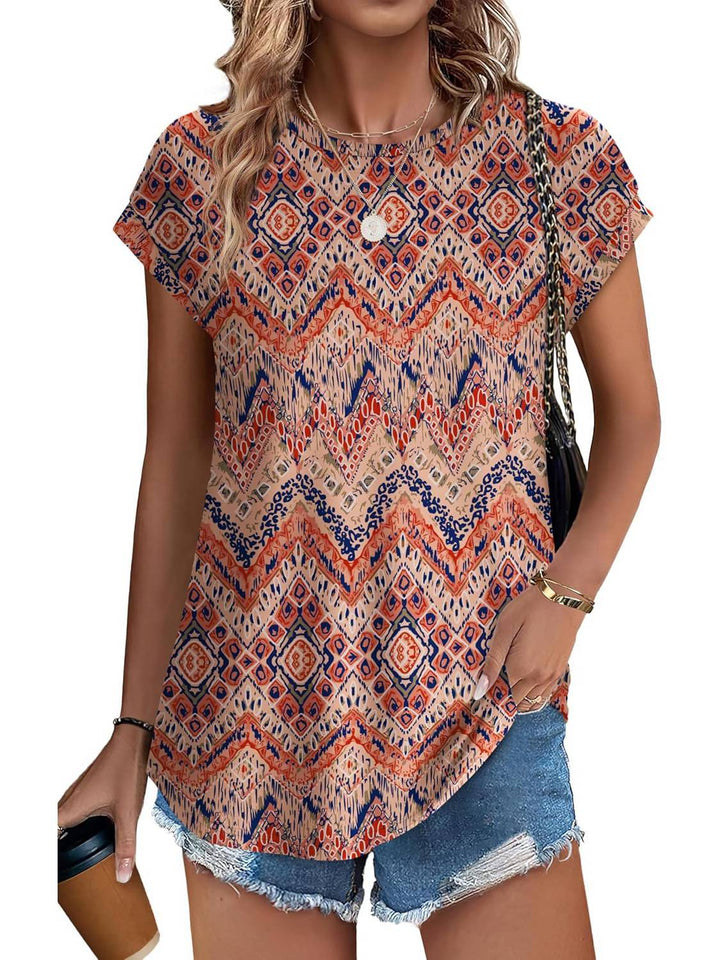 Meadow Stijlvolle Top met Ronde hals