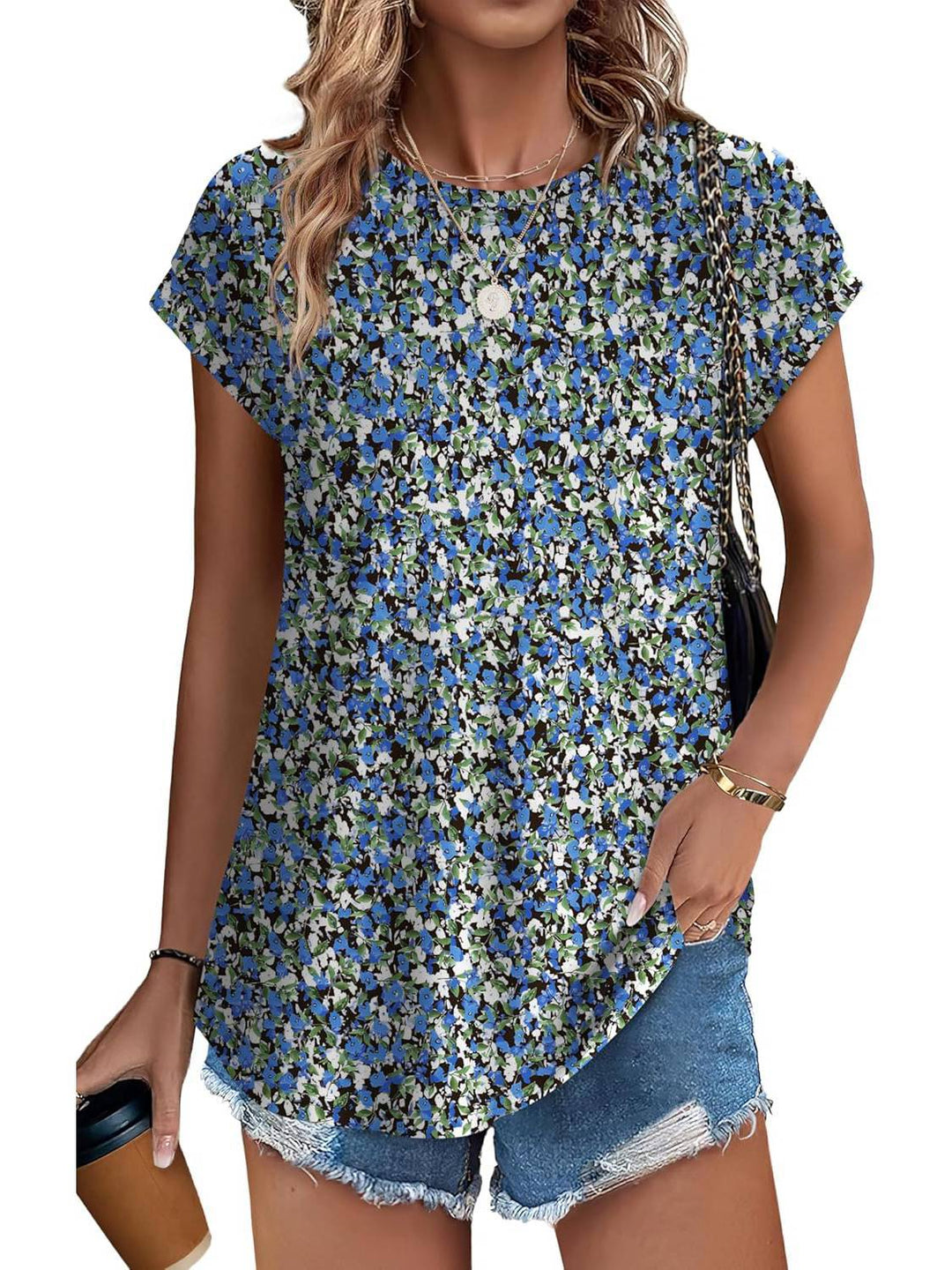 Meadow Stijlvolle Top met Ronde hals