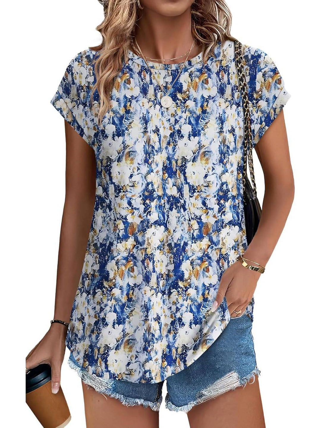 Meadow Stijlvolle Top met Ronde hals