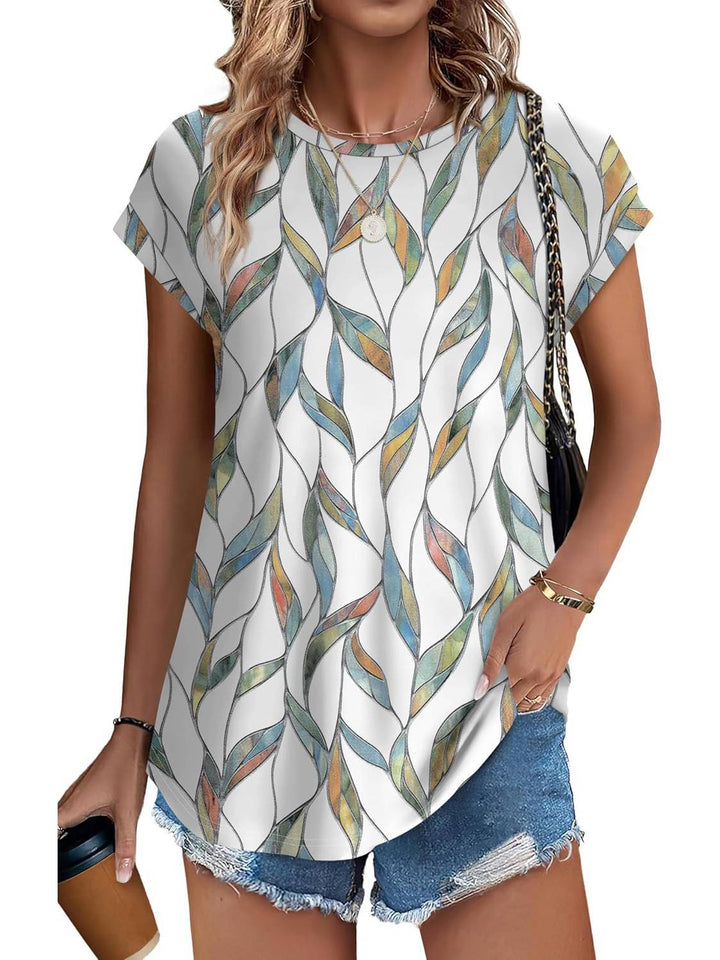 Meadow Stijlvolle Top met Ronde hals