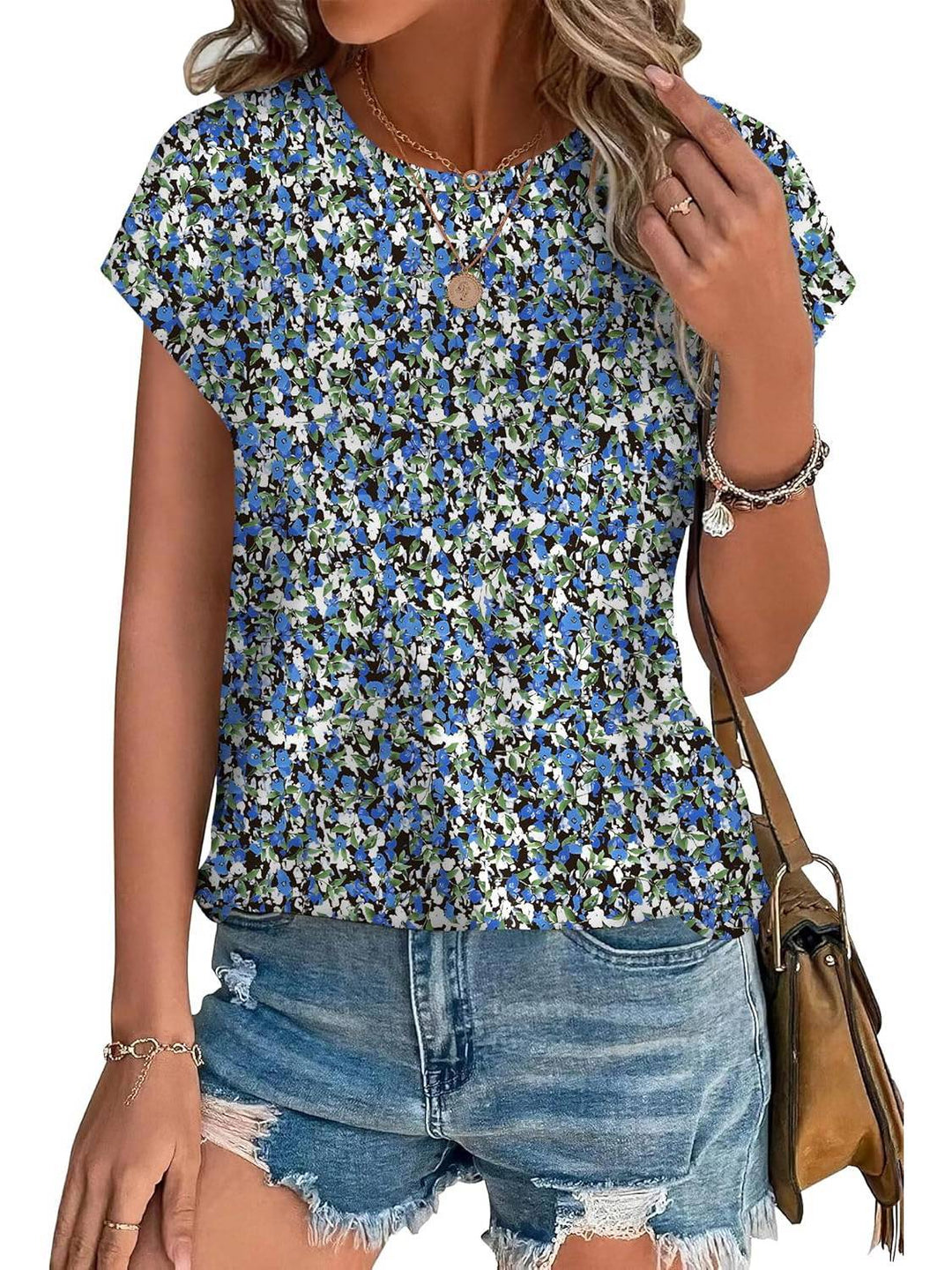 Meadow Stijlvolle Top met Ronde hals