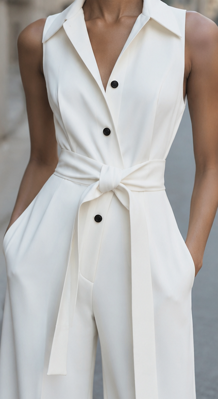 Ize Getailleerde Jumpsuit