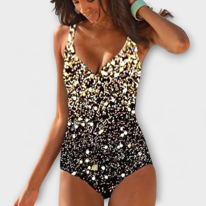 Ivy Getailleerde Bikini met Wikkeldetail