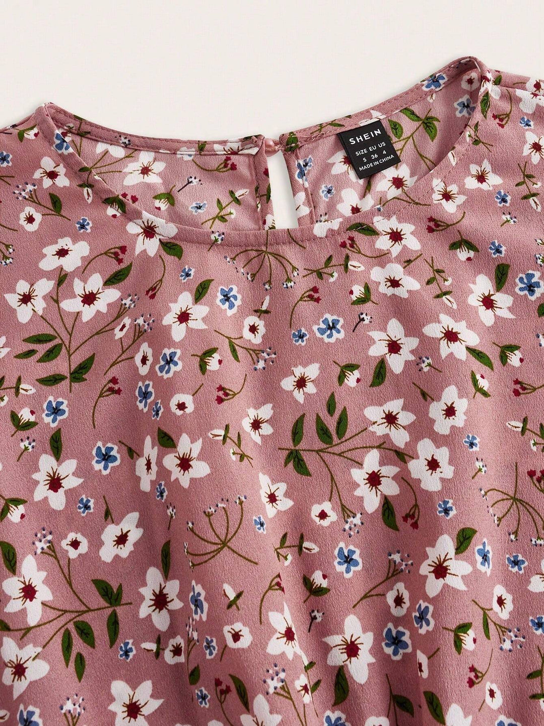 Flora A-lijn Maxi Jurk met Bloemenprint