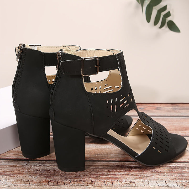 Leana Elegante Sandalen met Blokhak