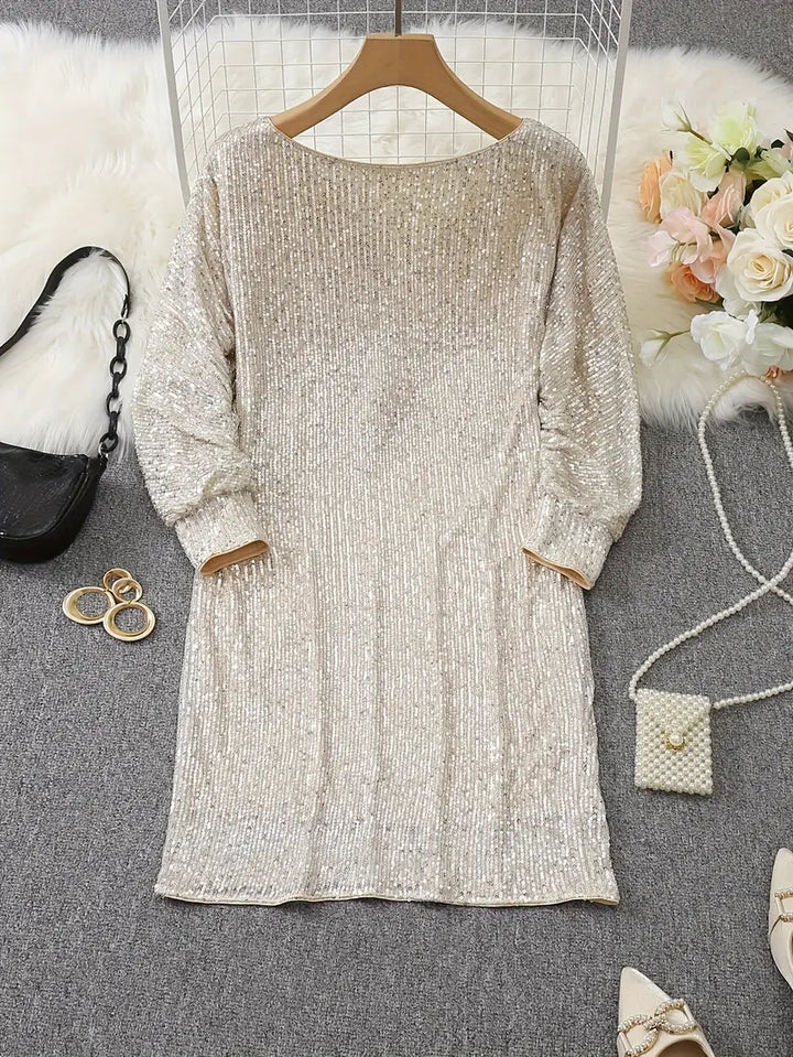 Lize Elegante Mini Jurk met One-shoulder