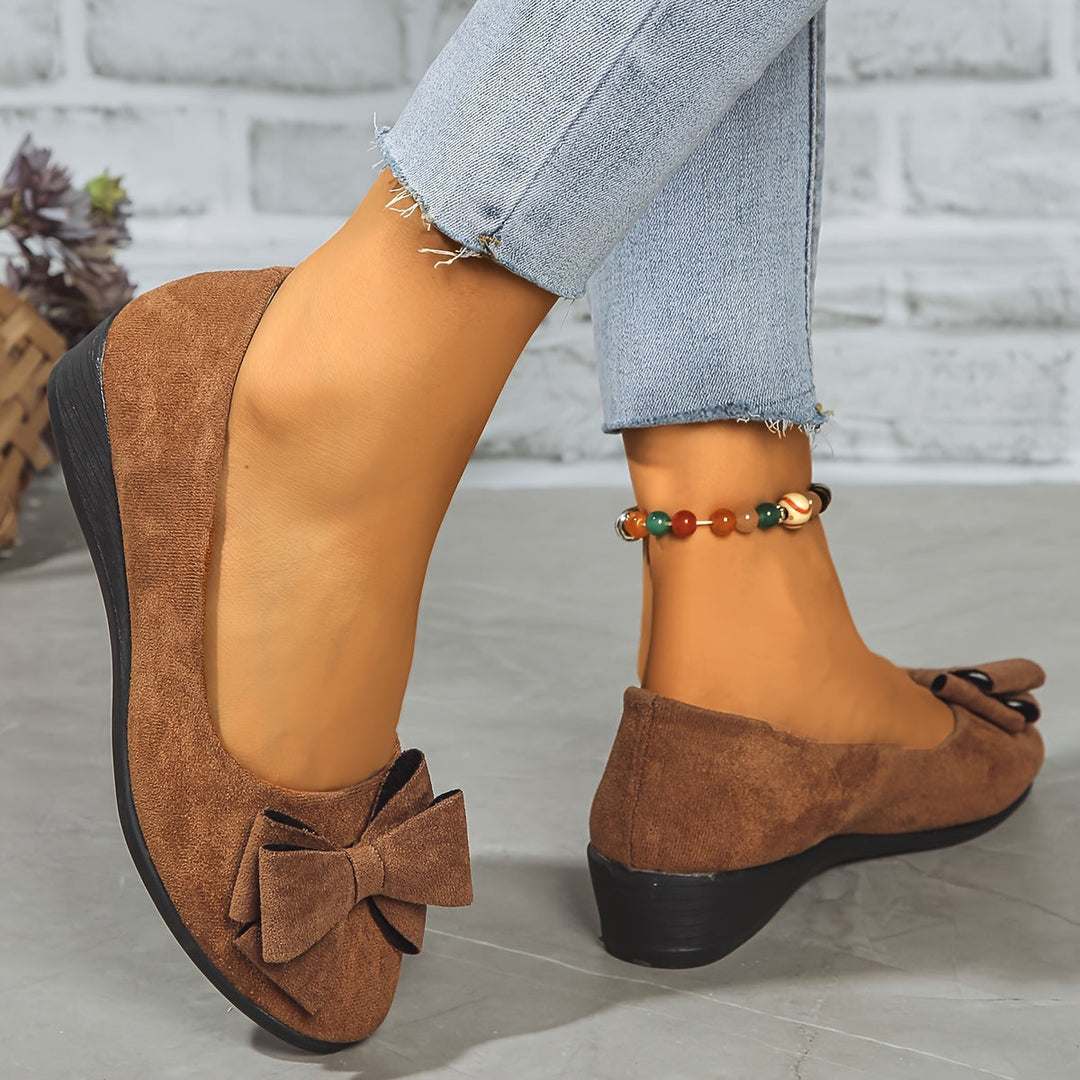 Bella Comfortabele Schoenen met Strikdetail