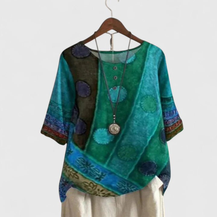 Daenerys Elegante Top met Knoopdetails