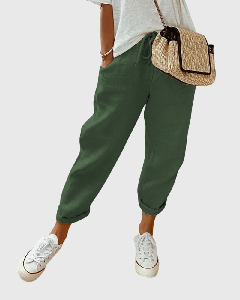 Reina Tijdloze Broek met Zakken