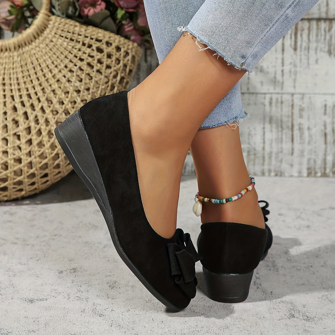 Bella Comfortabele Schoenen met Strikdetail