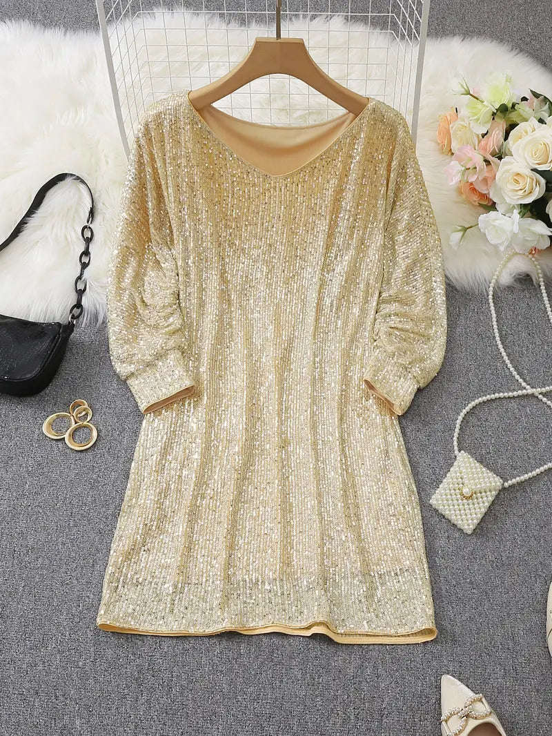 Lize Elegante Mini Jurk met One-shoulder