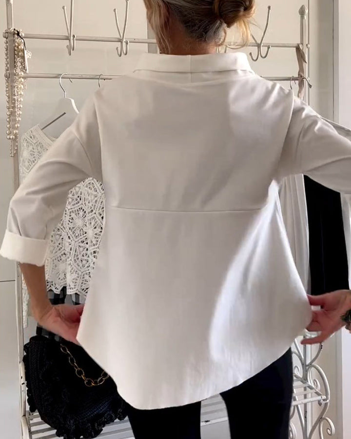 Lara Getailleerde Top