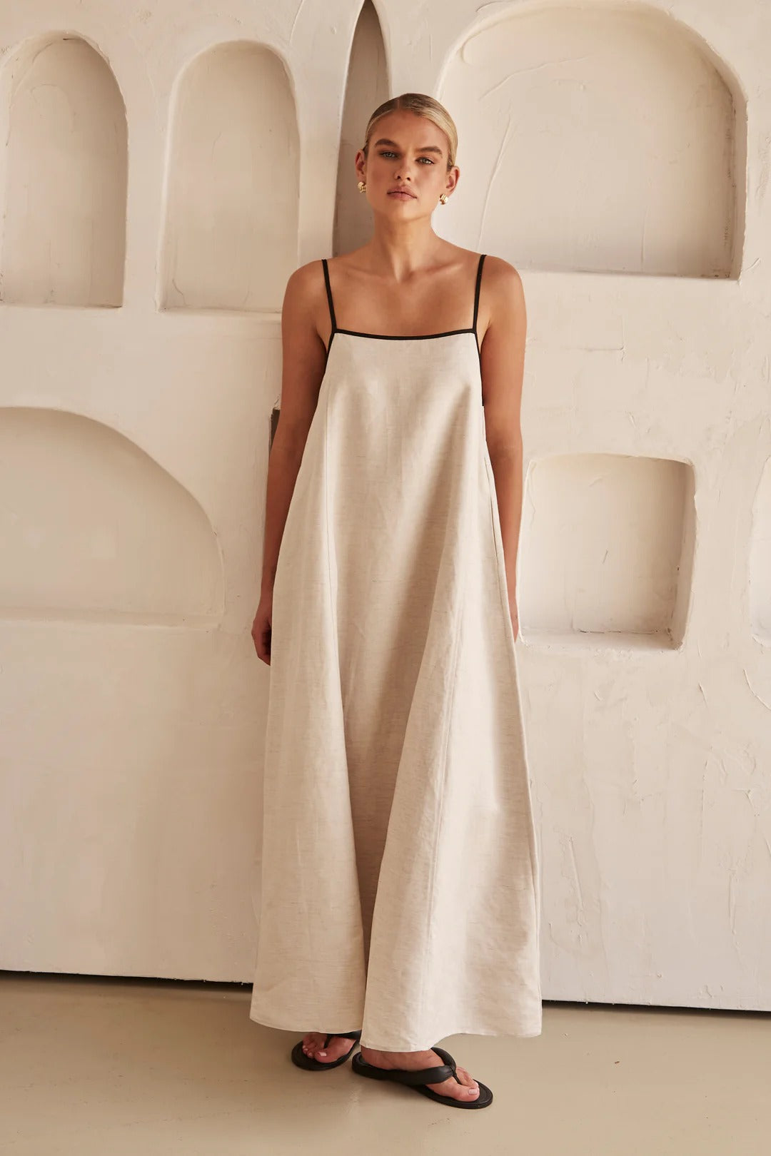 Amber Elegante Maxi Jurk
