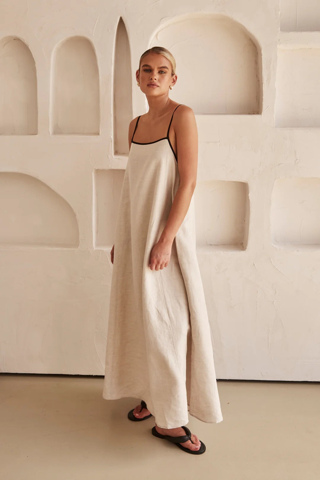 Amber Elegante Maxi Jurk
