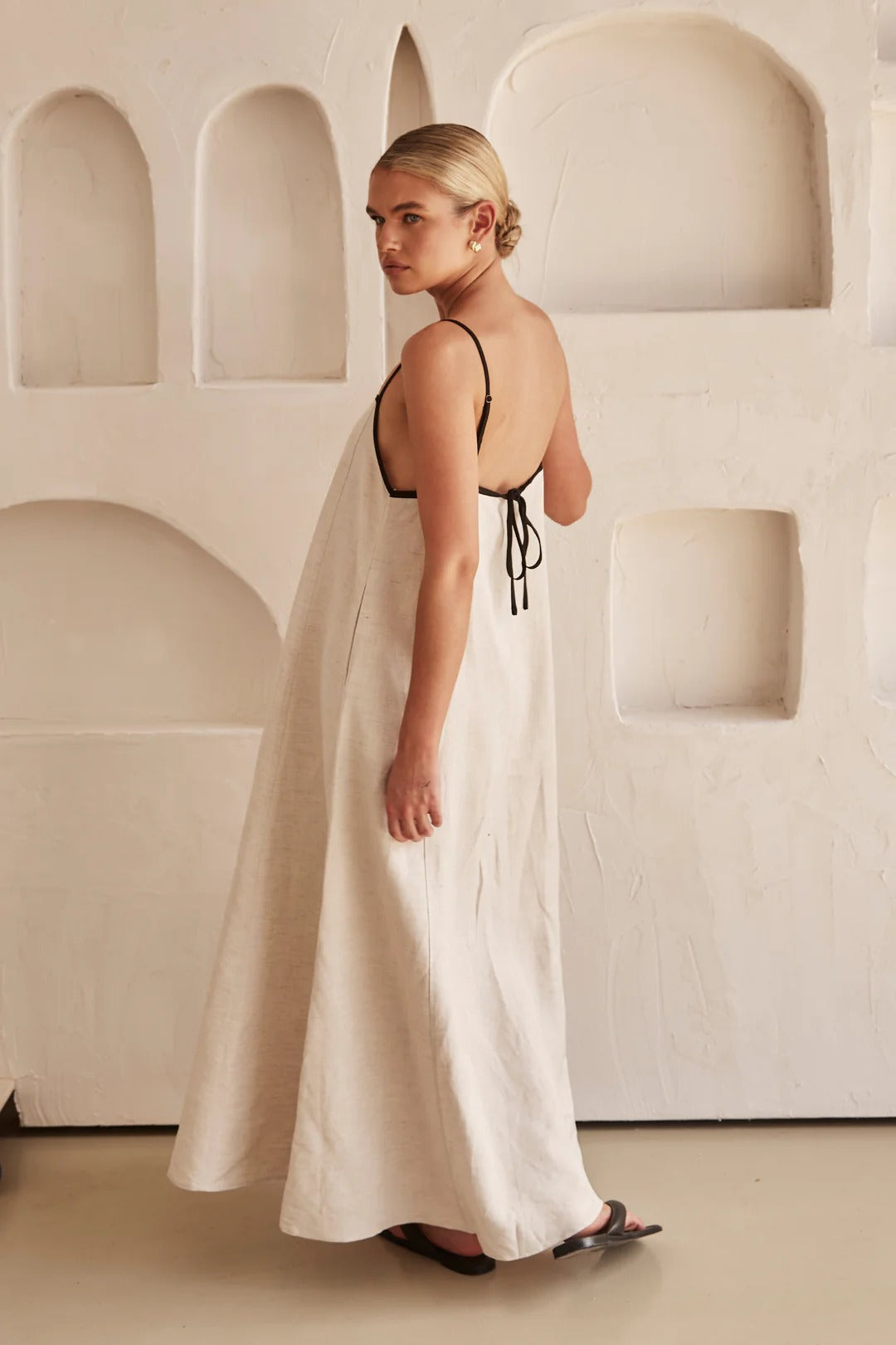 Amber Elegante Maxi Jurk