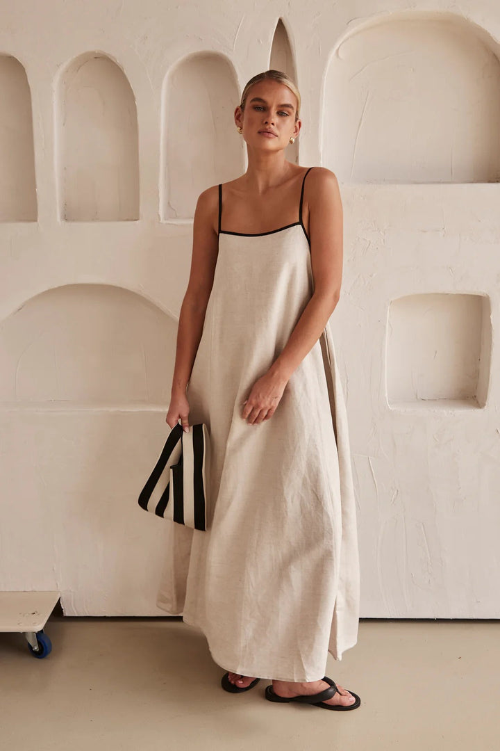 Amber Elegante Maxi Jurk