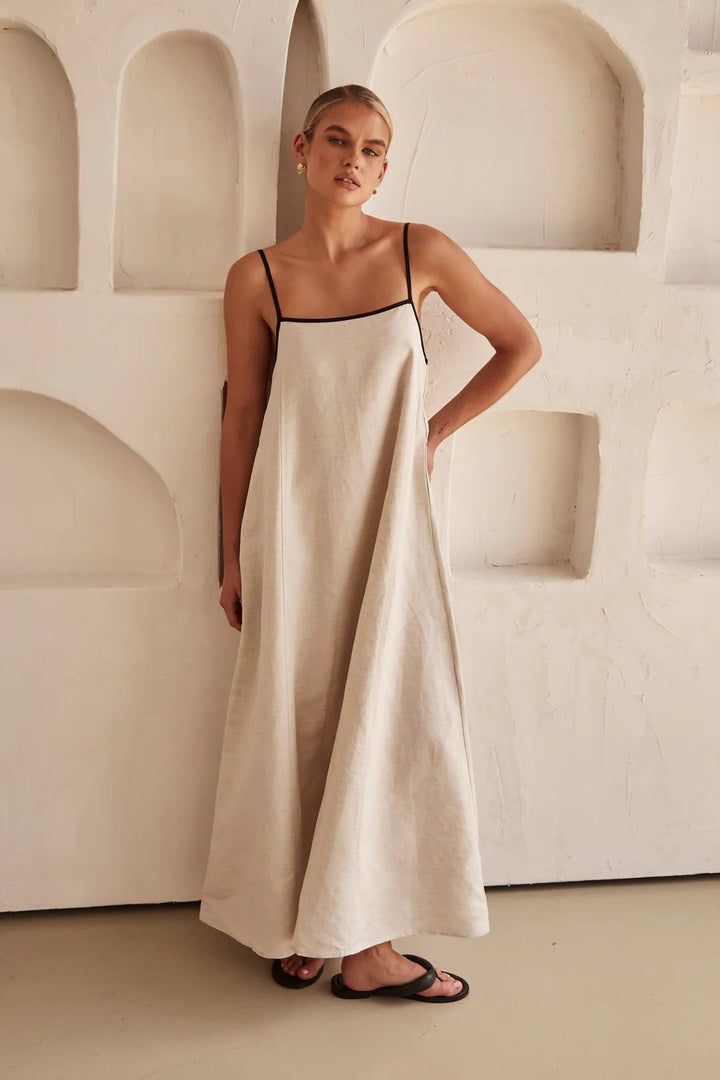 Amber Elegante Maxi Jurk