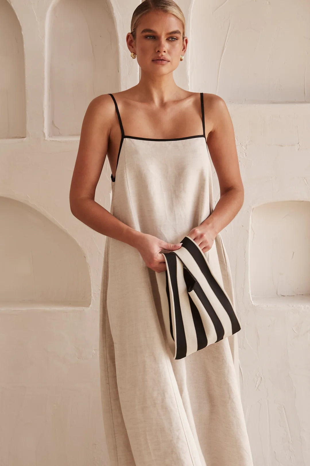Amber Elegante Maxi Jurk