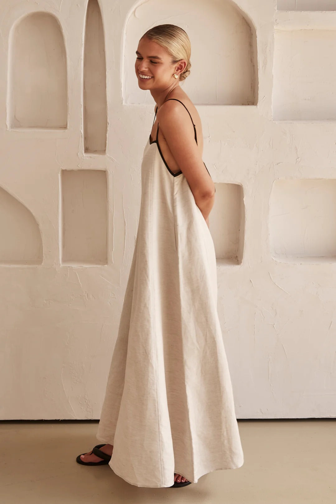 Amber Elegante Maxi Jurk