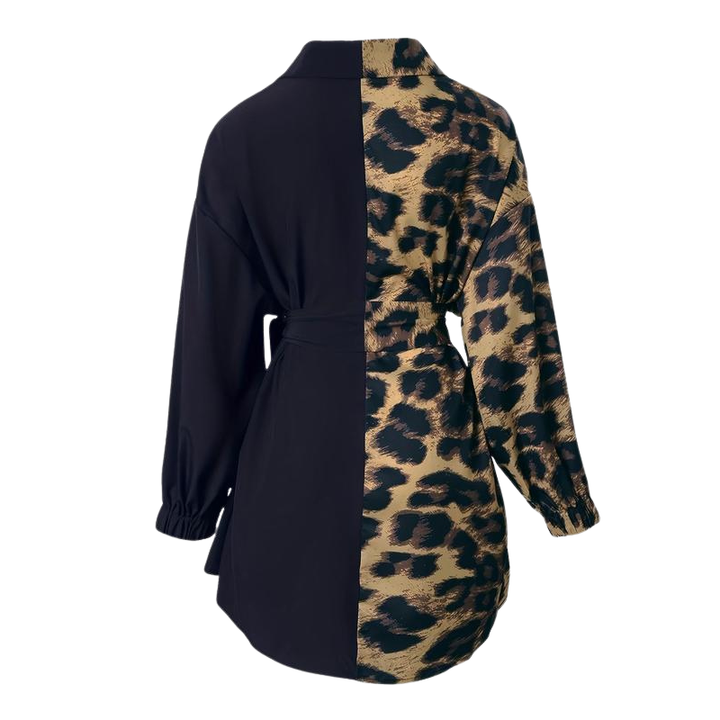 Britt Relaxte Jurk met Knoopdetails