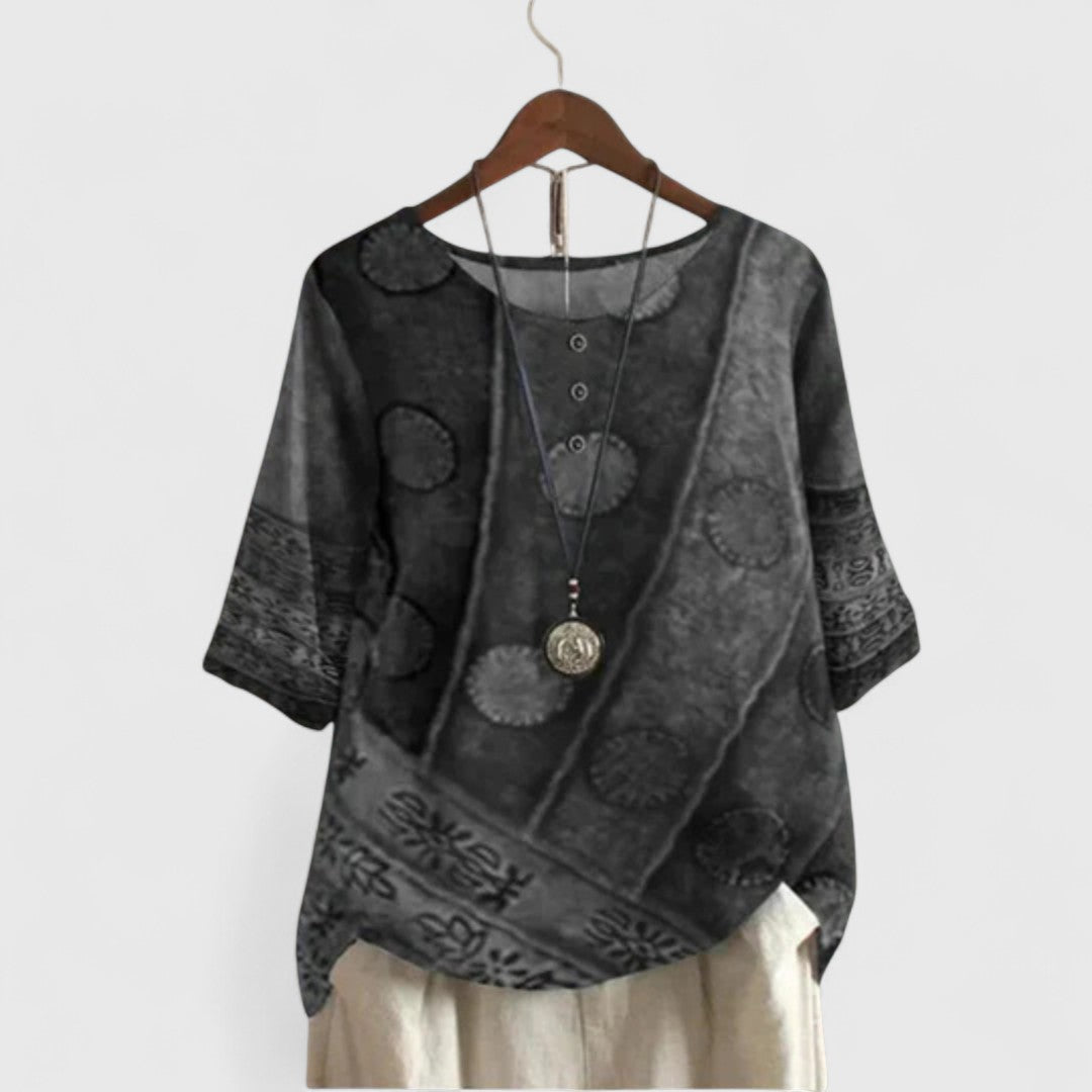 Daenerys Elegante Top met Knoopdetails