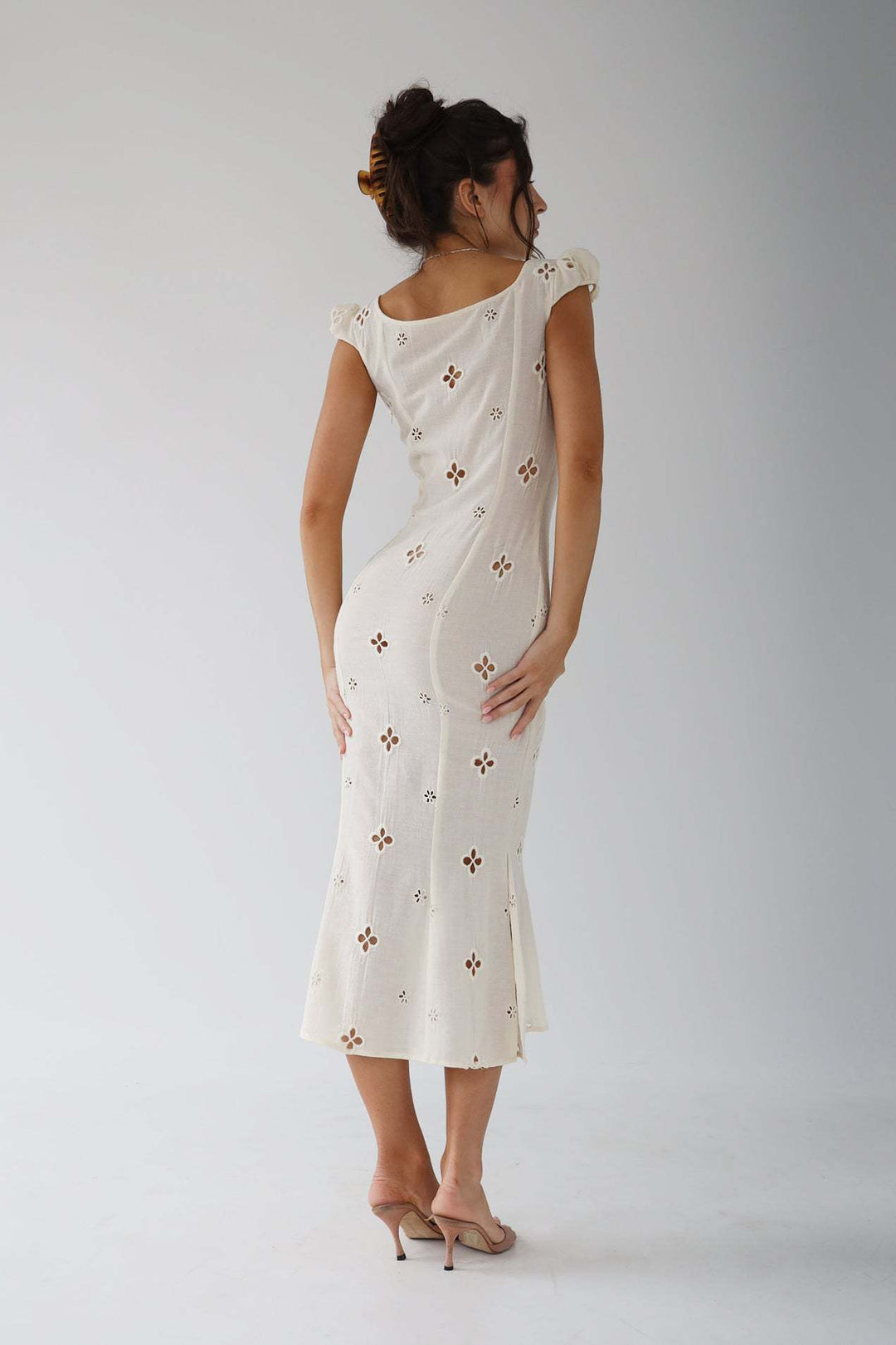 Isabella Elegante Midi Jurk