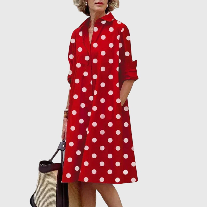 Paige Elegante Jurk met Zakken