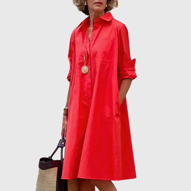 Paige Elegante Jurk met Zakken