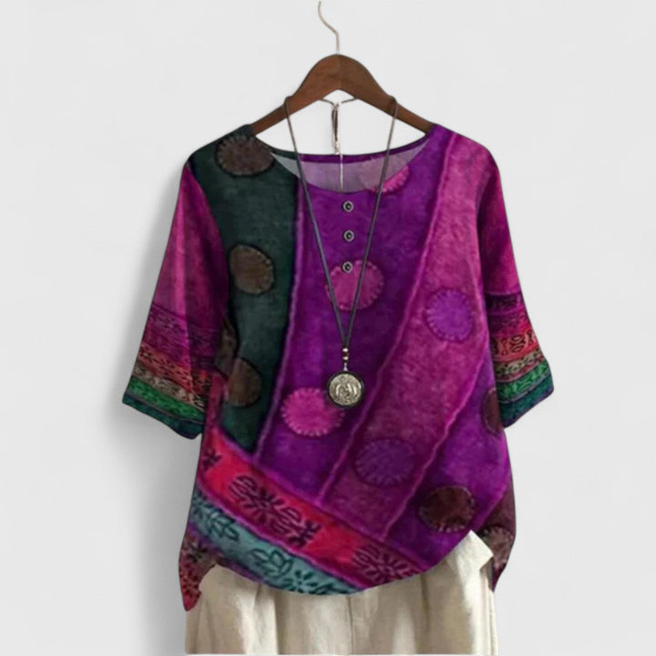 Daenerys Elegante Top met Knoopdetails