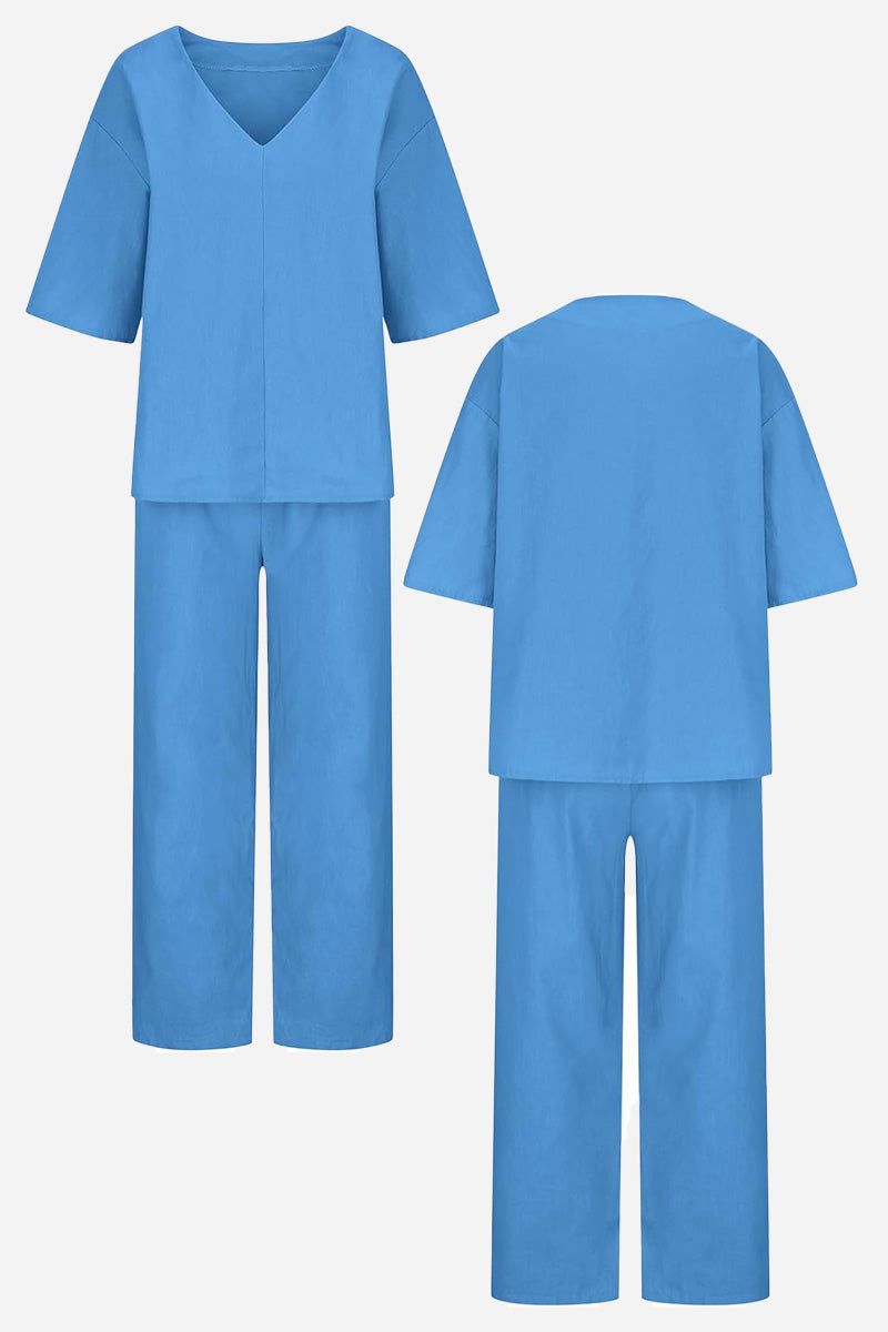 Carmen Tijdloze Set met V-hals