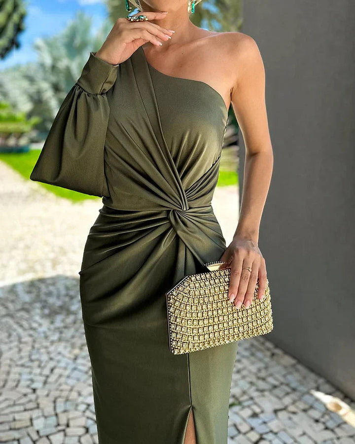 Noa Elegante Maxi Jurk met Split