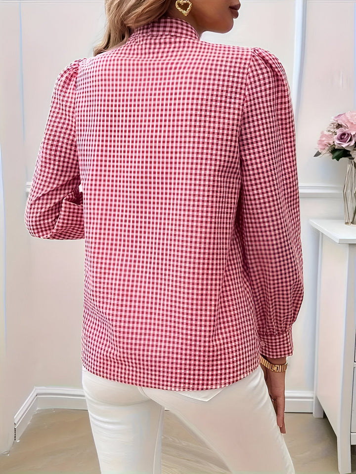 Brielle Tijdloze Blouse met Strikdetail