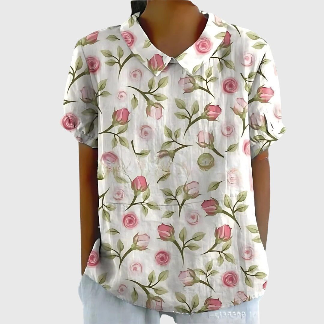 Jenna Stijlvolle Blouse met Bloemenprint