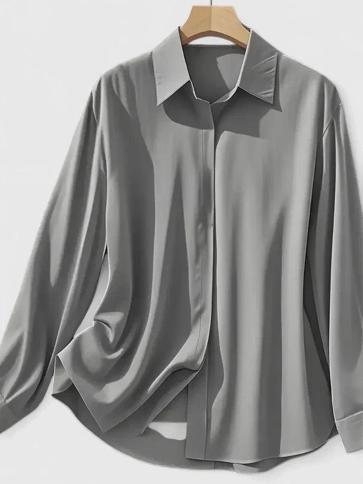Melvaya Relaxte Top met Knoopdetails