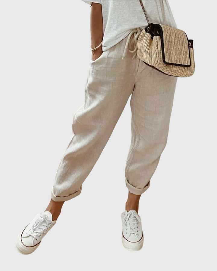 Reina Tijdloze Broek met Zakken