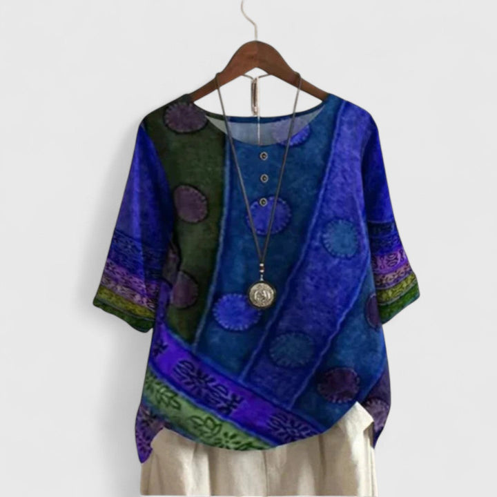 Daenerys Elegante Top met Knoopdetails