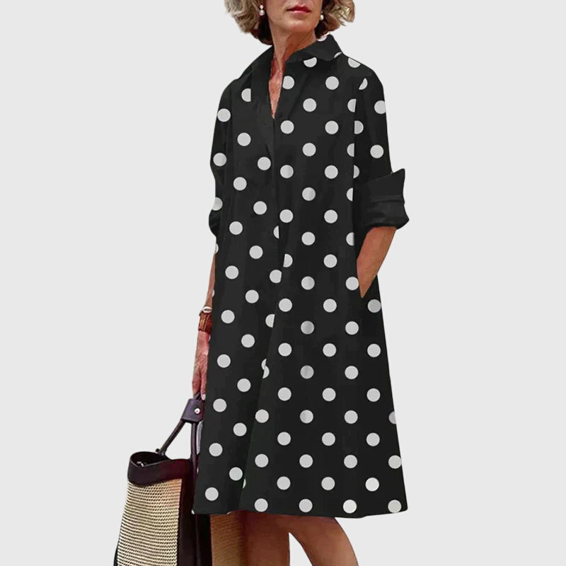Paige Elegante Jurk met Zakken