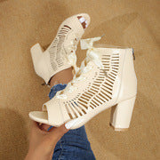 Leana Elegante Sandalen met Blokhak