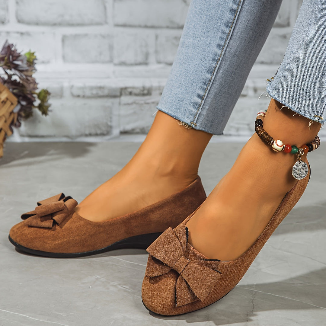 Bella Comfortabele Schoenen met Strikdetail
