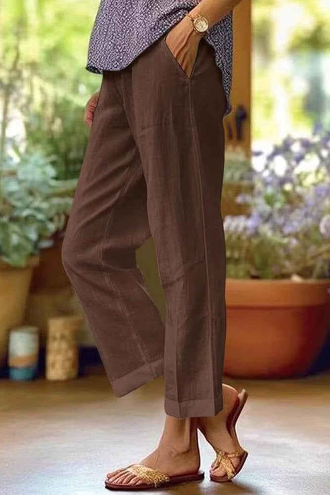 Rita Elegante Broek met Zakken