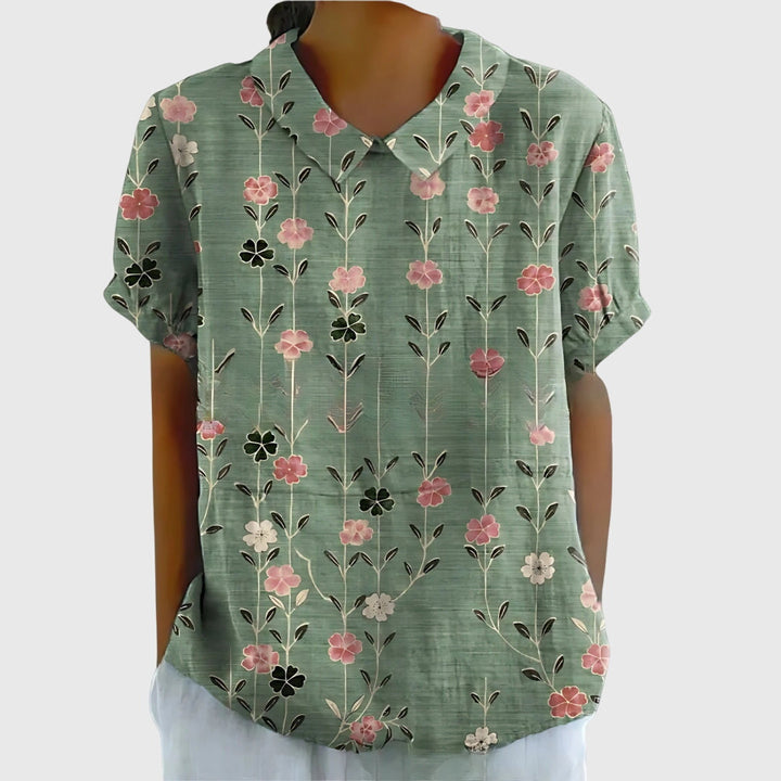 Jenna Stijlvolle Blouse met Bloemenprint