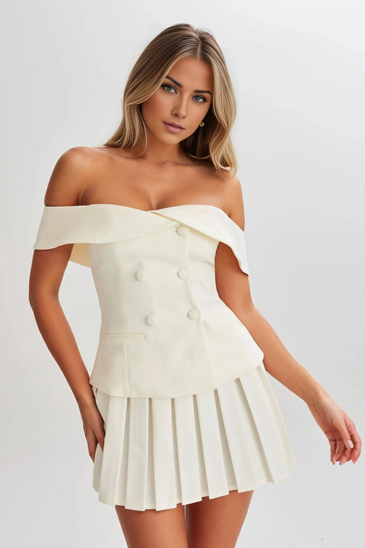 Florise Stijlvolle Set met Knoopdetails