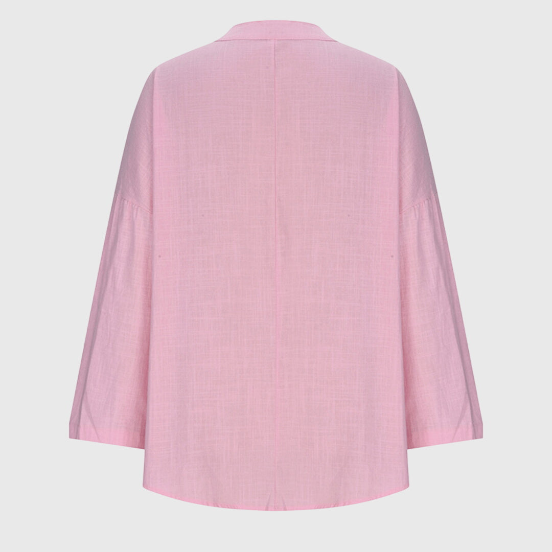 Lenara Stijlvolle Top met Ronde hals