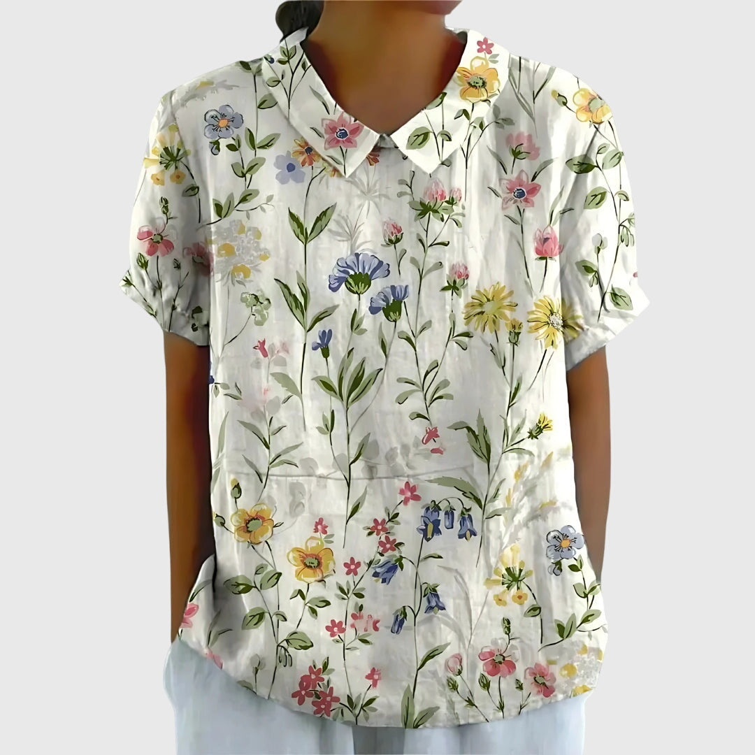 Jenna Stijlvolle Blouse met Bloemenprint