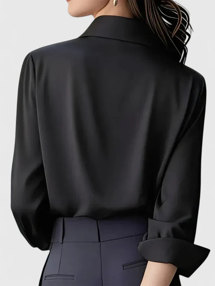 Melvaya Relaxte Top met Knoopdetails