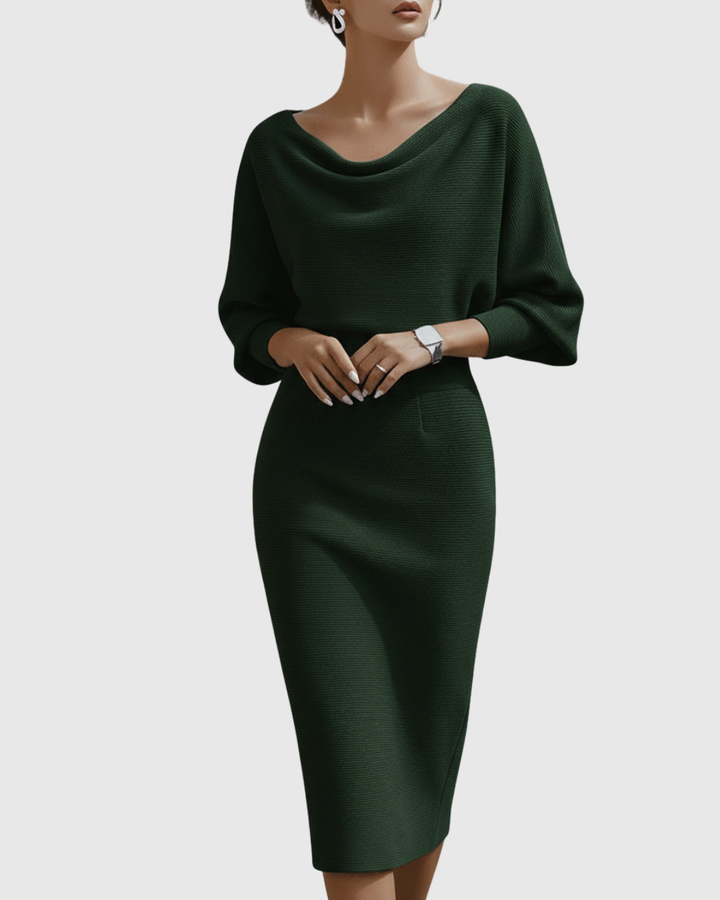 Vivienne Stijlvolle Midi Jurk