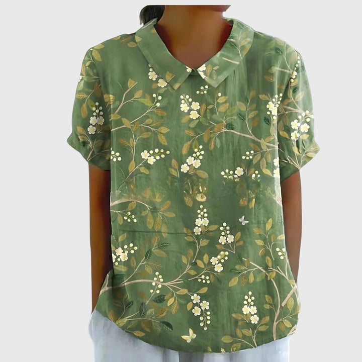 Jenna Stijlvolle Blouse met Bloemenprint